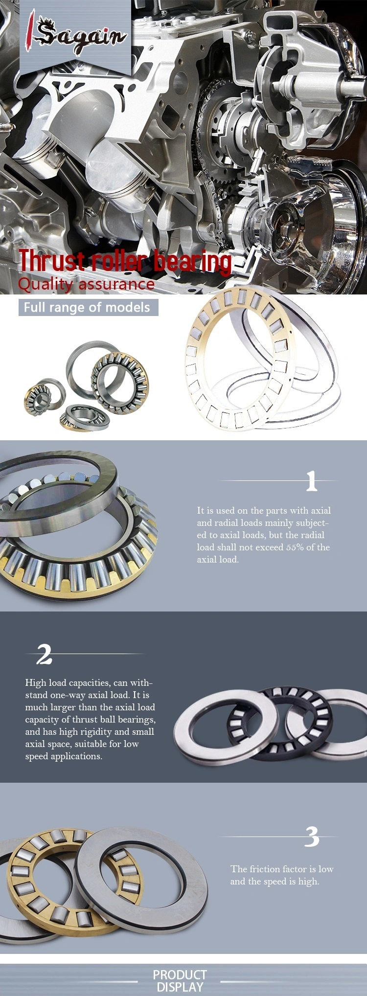 Stud Type Track Roller Bearing Cam Follower Bearing Nukr90 Nukre90